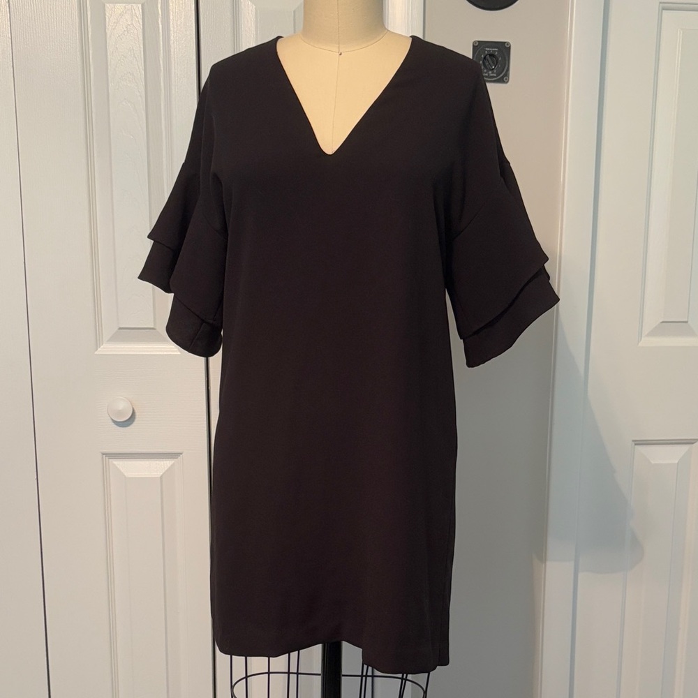 Zara Black Shift Dress